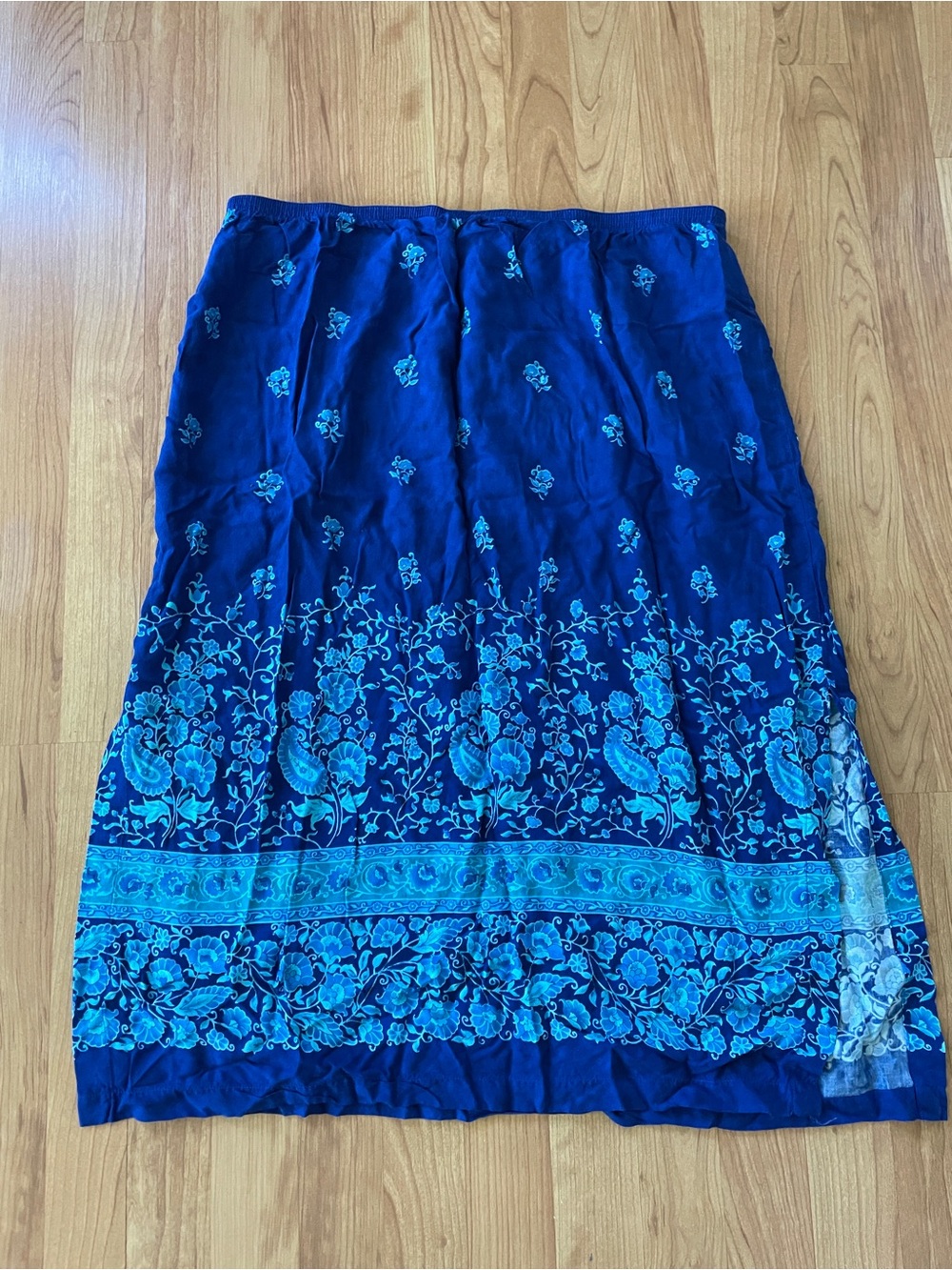 Vintage Liz Baker tropical skirt